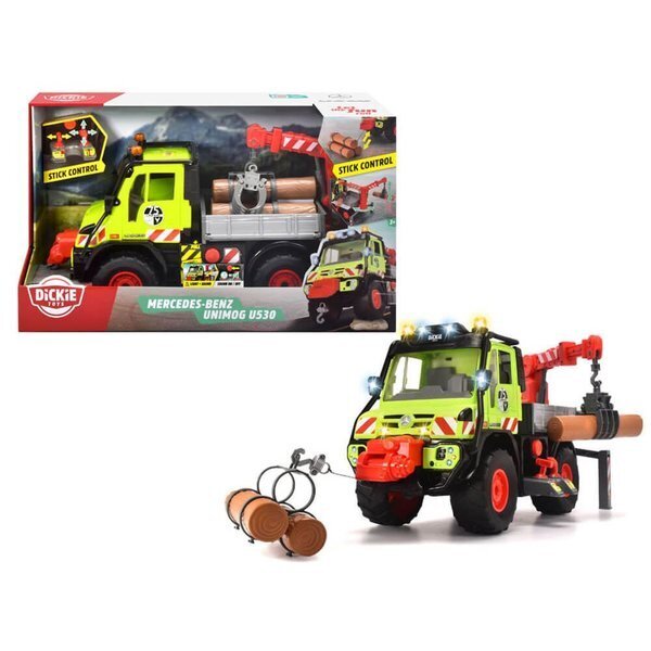 Dickie Toys Unimog U530 Kütük Taşıyıcı Vinç Kollu Kamyon