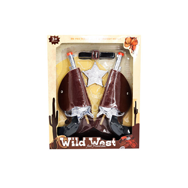 İkili Kovboy Tabanca Seti