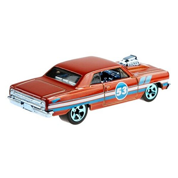 Hot Wheels Mavi ve Parlak Arabalar '64 Chevy Chevelle GRR36