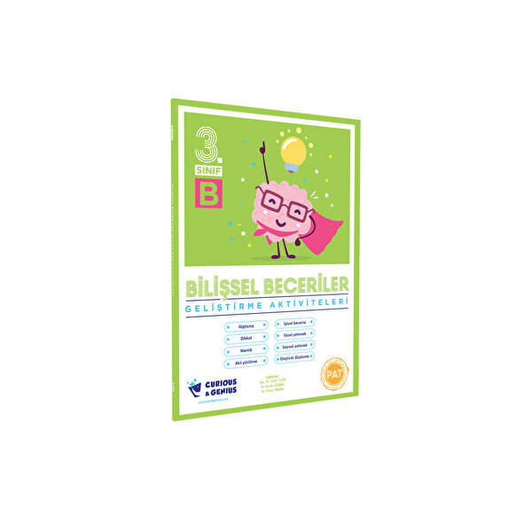 3.Sınıf - Bilişsel Beceriler Geliştirme Aktiviteleri Seti (A-B-C seri)