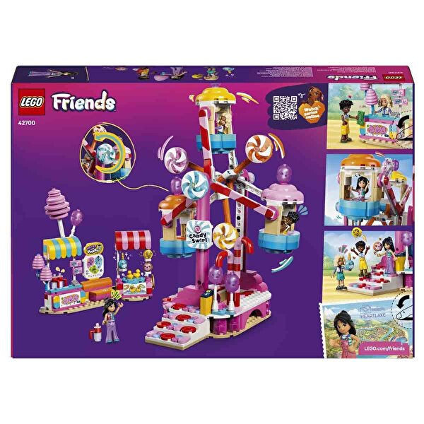 LEGO Friends Şeker ve Kapkek Dönme Dolabı Yapım Seti 42700