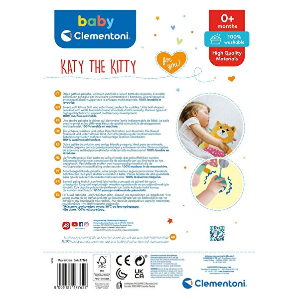 Baby Clementoni Yumuşacık Kedicik