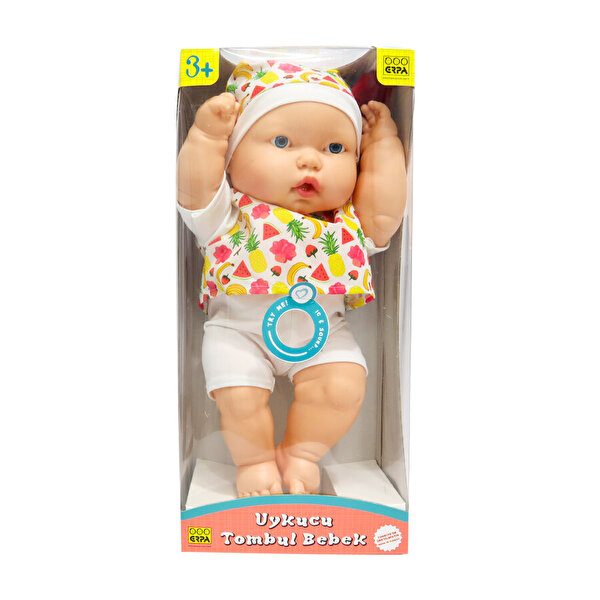 Baby Gadi Türkçe Konuşan Tombul Kel Bebek Beyaz