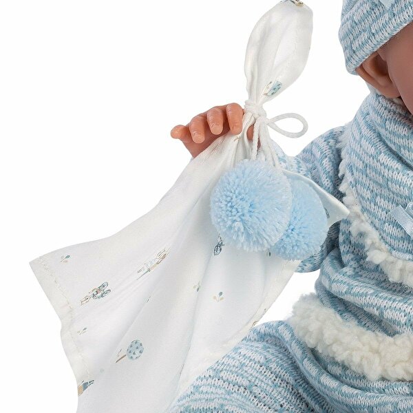 Llorens Nico Con Cojin Celeste 38 cm.