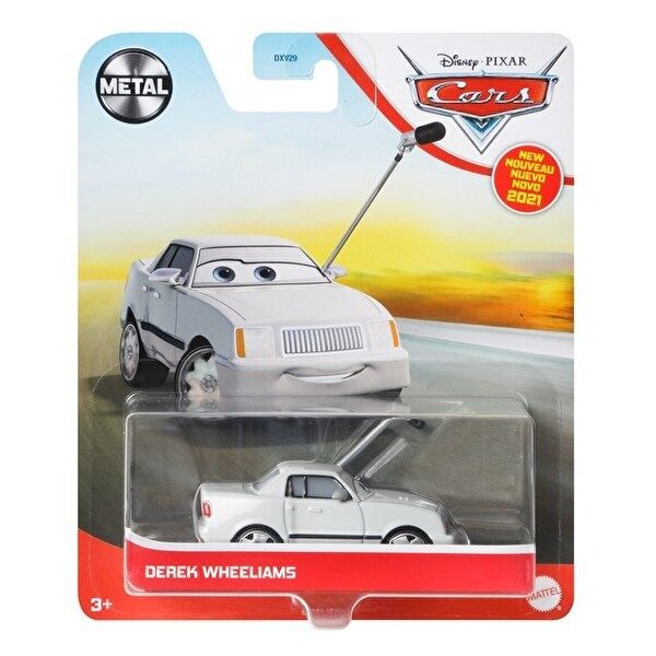 Cars 3 Tekli Karakter Araçlar Derek Wheeliams GRR84