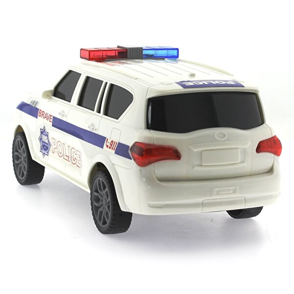 Sürtmeli Sesli ve Işıklı Suv Polis Arabası JM001