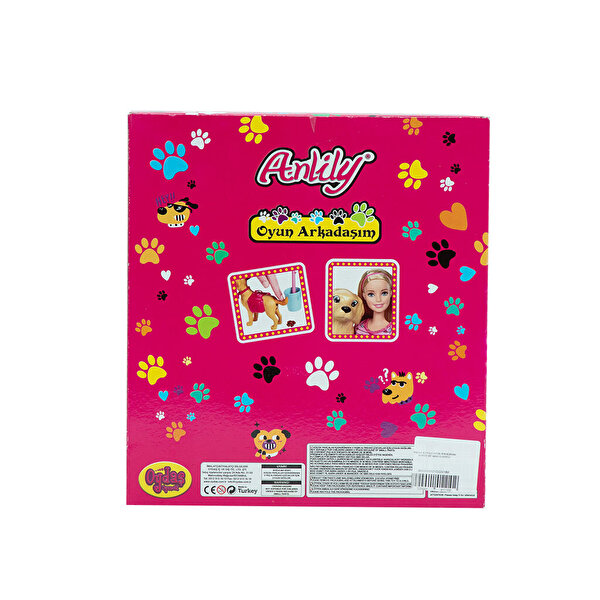 Anlily Kutulu Oyun Arkadaşım Köpek Mavi̇ Elbiseli