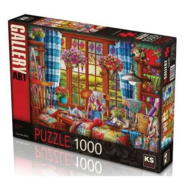 Ks Puzzle Stitching Room Puzzle 1000 Parça