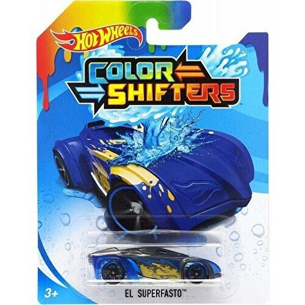 Hot Wheels 1:64 Renk Değiştiren Arabalar El Superfasto BHR28