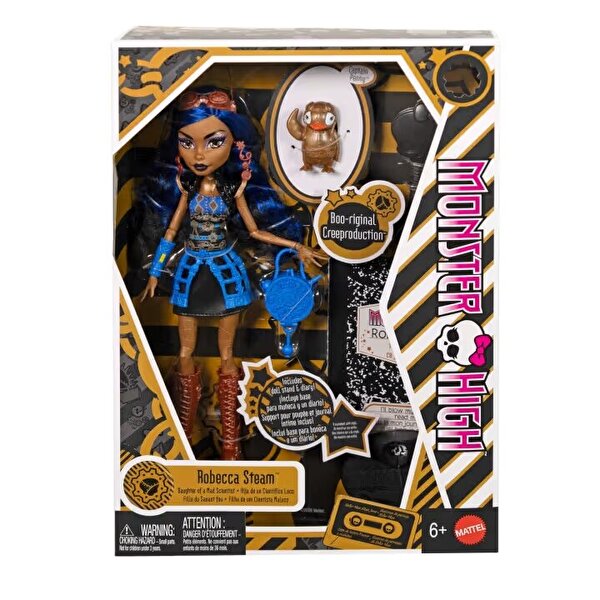Monster High Boo Riginal Creeproduction Robecca Steam Bebek JHK59