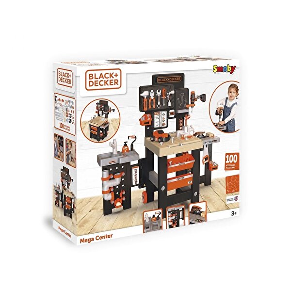Smoby Black & Decker Mega Tamir Tezgahı
