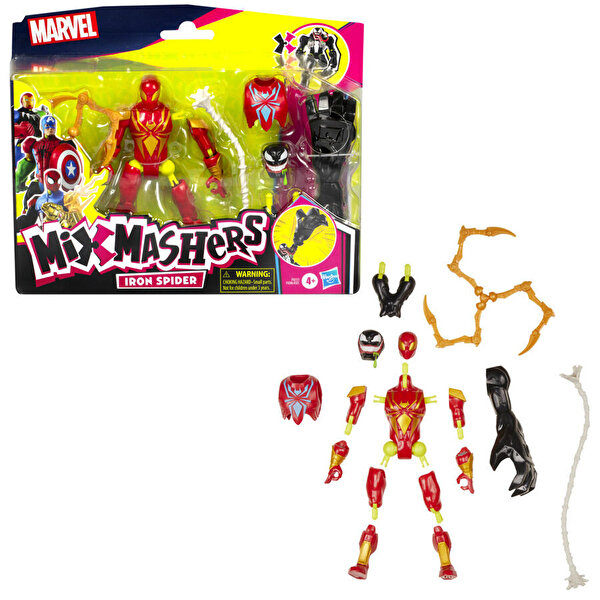 Marvel MixMashers Iron Spider Deluxe Figür 12 Cm