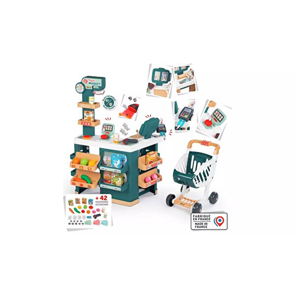 Smoby Alışveriş Arabalı Süpermarket