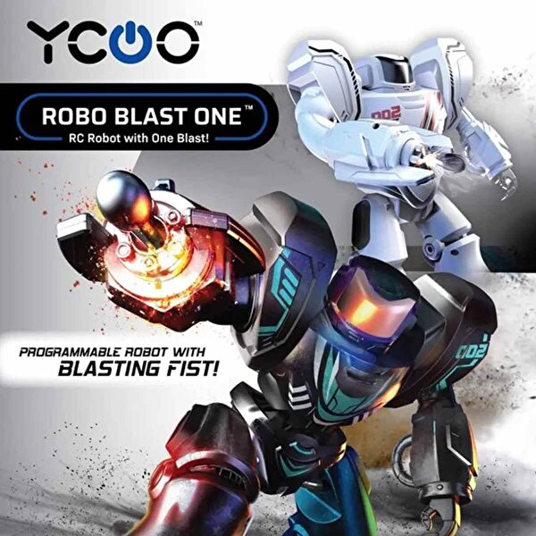 Silverlit Robo Blast One Uzaktan Kumandalı Robot Beyaz