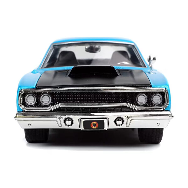 Jada Looney Tunes Roadrunner Plymouth 1970 1:24 Ölçek Araba ve Figür 7 Cm