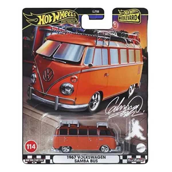 Hot Wheels Boulevard Premi̇um Arabalar 1967 Volkswagen Samba Bus HRT62