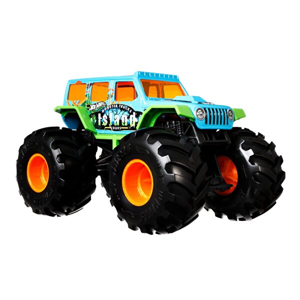 Hot Wheels Monster Trucks 1:24 Arabalar Island Tour GTJ44