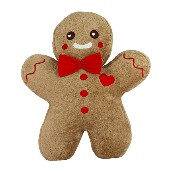 Kırmızı Kalpli Love Kurabiye Adam 35 Cm