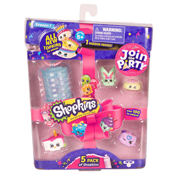 Shopkins Cicibiciler 5´li Parti Seri 7