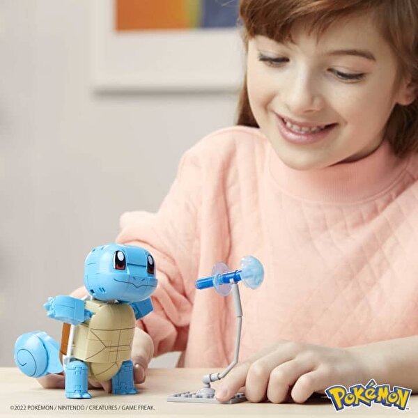 Mega Pokemon Yap ve Oyna Figürler Squirtle GYH00