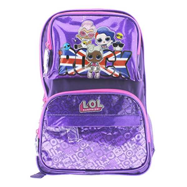 L.O.L. Mor Rock Okul Çantası 20429