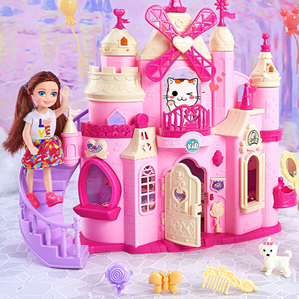 Sparkle Bella Princess Eğlenceli Kale Seti
