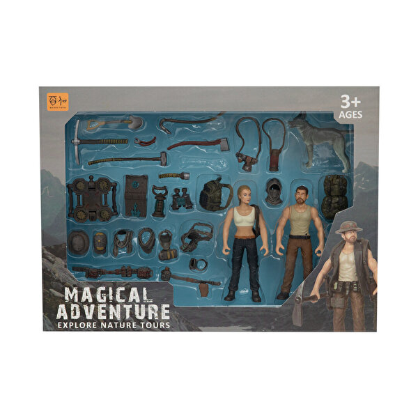 2'li Figürlü Köpekli Savunma Seti