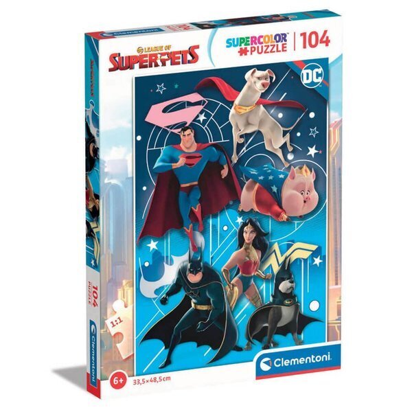 Clementoni DC Super Pets 2 Puzzle 104 Parça