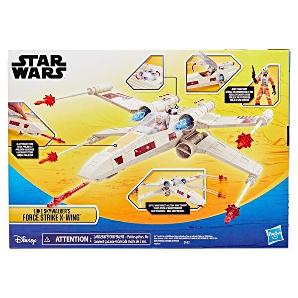 Star Wars Epic Force Strike X Wing Kanatlı Araç Aksiyon Figürü G0768