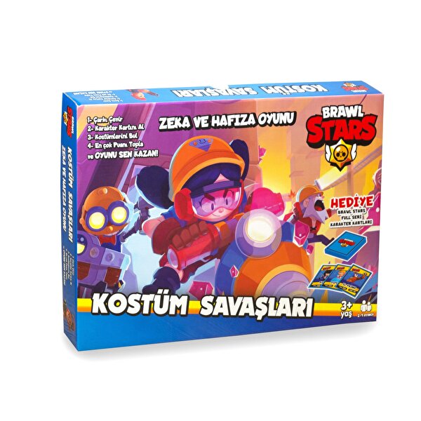 Brawl Stars Kostüm Savaşları Zeka ve Hafıza Oyunu