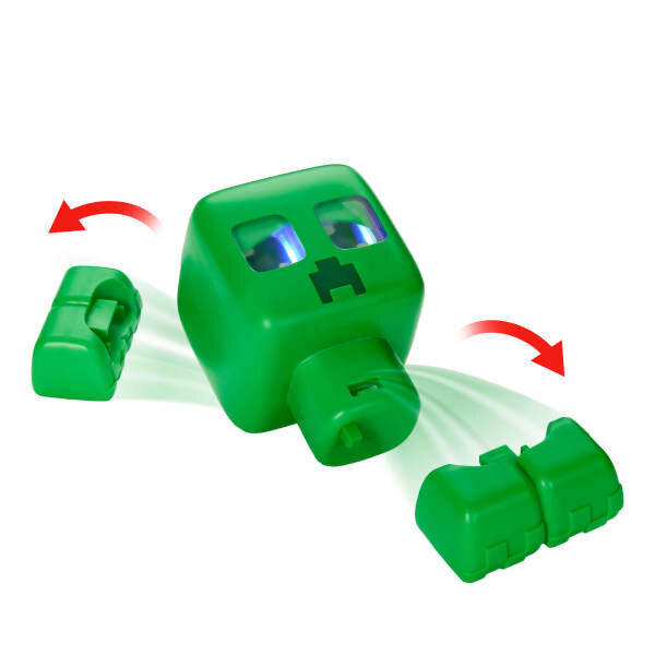 Minecraft Sesli ve Işıklı Evcil Creeper Figürü JGX49