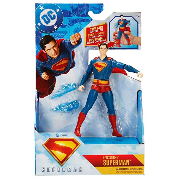 DC Comics Superman Epik Strike Aksiyon Figürü 15 Cm