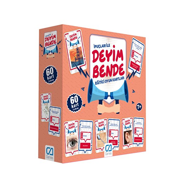 İpuçları ile Deyim Bende Eğitici Oyun Kartları