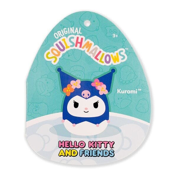 Squishmallows Sanrio Hello Kitty And Friends 9 Cm Peluş Anahtarlık Kuromi
