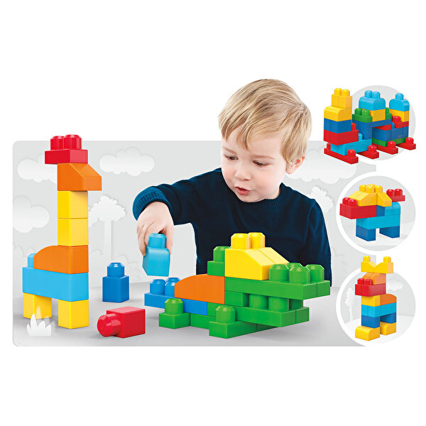 Mega Bloks First Builders Delüks Blok Çantası
