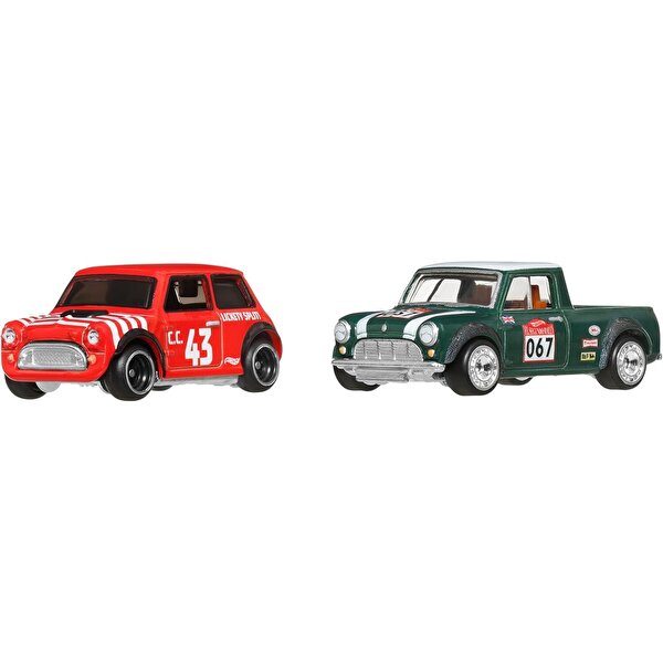 Hot Wheels 2'li̇ Premi̇um Araba Seti̇ Morris Mini & 67 Austin Mini Pickup JBK97