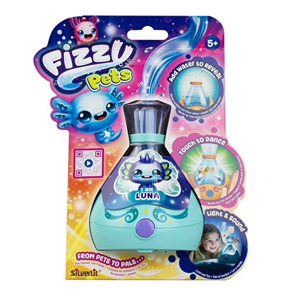 Silverlit Fizzy Pets Işıklı Sesli Köpüren İnteraktif Sürpriz Evcil Hayvan Luna
