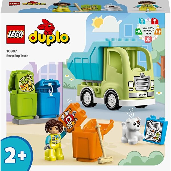 LEGO Duplo Kasabası Geri Dönüşüm Kamyonu 10987