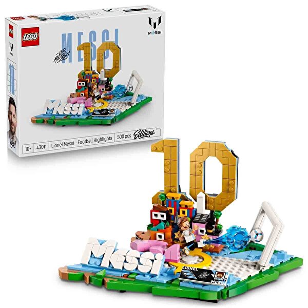 LEGO Editions Lionel Messi Unutulmaz Futbol Anları 43011