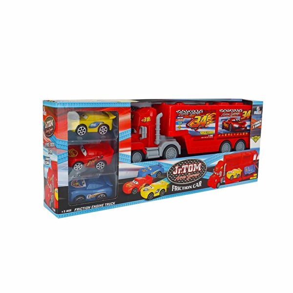 Jr Tom Taşıyıcı Tır Kırmızı