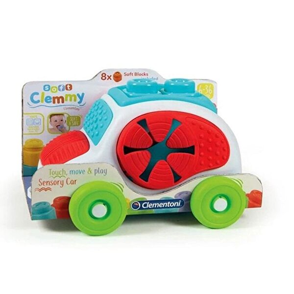 Soft Clemmy Yumuşak Blok Duyusal Araba