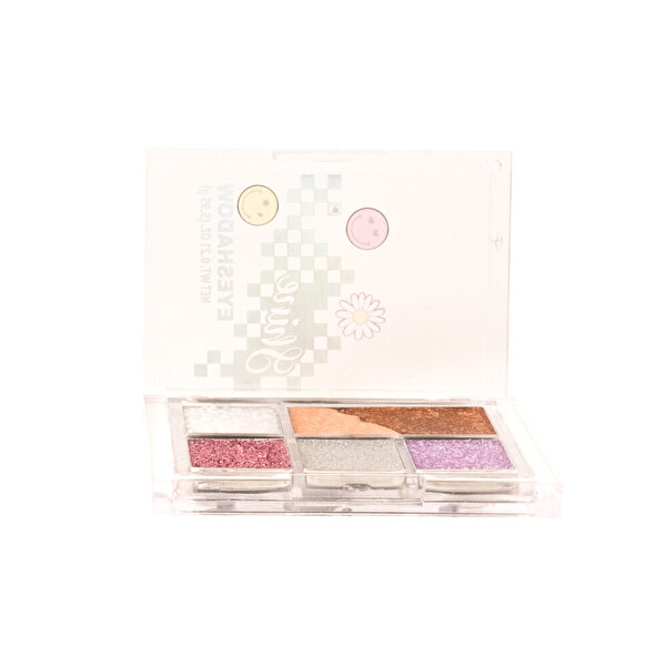 Hot Focus Sparkle Rainbow Taşınabilir Kozmetik Seti