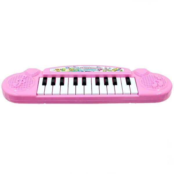 Pilli Mini Piyano 22 Tuşlu Org Pembe