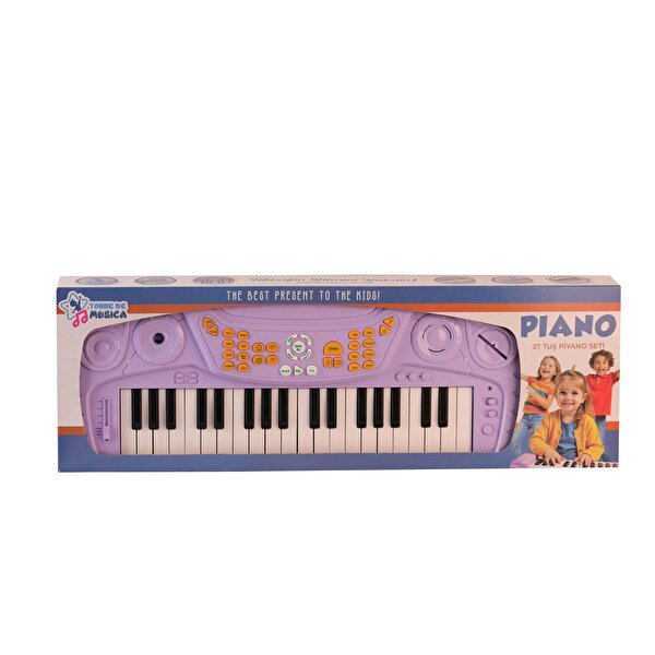 37 Tuşlu Mor Piyano