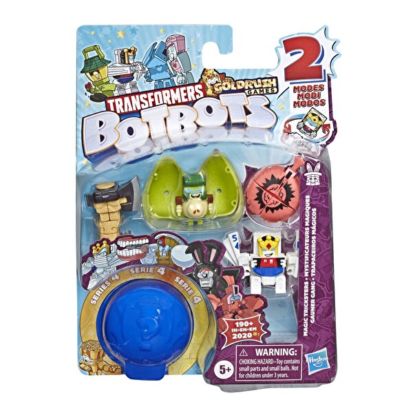 Transformers Botbots 5'li Paket Magic Trickers E8480
