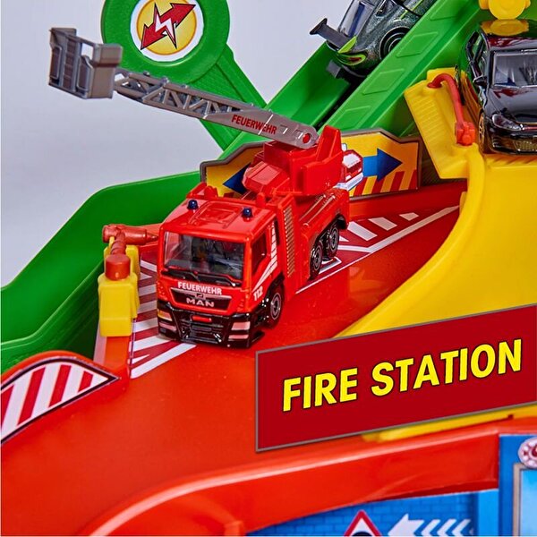 Majorette Super City Garaj Seti