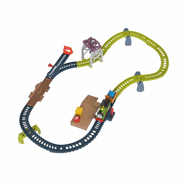 Thomas ve Arkadaşları Motorlu Tren Seti Percy's Package Roundup HGY80