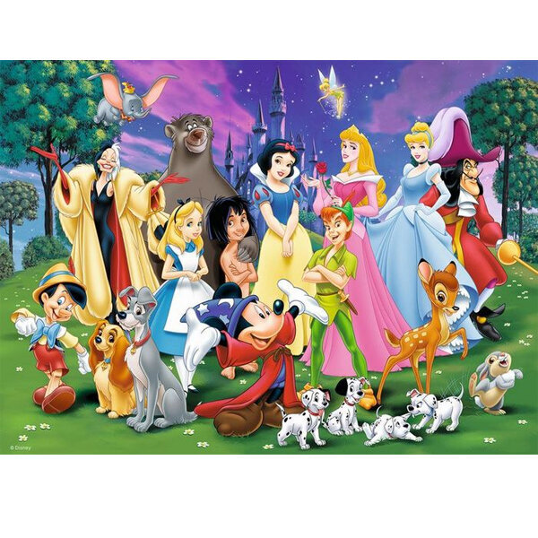 Ravensburger Puzzle 200 Parça Disney Prensesler