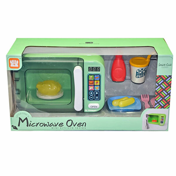 Renk Değiştiren Dokunmatik Ekran Mikrodalga Yeşil