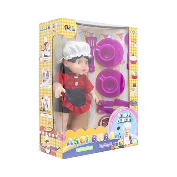Kutulu Sesli Aşçı Bebek